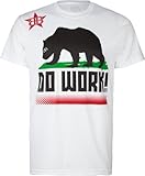 BIG BLACK Cali Flag Mens T-Shirt