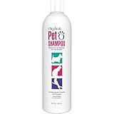 Oxyfresh Pet Shampoo for Dogs and Cats 8 oz. - Designed for Pets with Sensitive Skin. Pet Odor Eliminator.