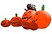 Virtuapod 8 ft Halloween Inflatable Air Blown 7 Pumpkins with Witch's Cat Lighted for Home Yard Garden Indoor and Outdoor Decoration