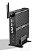 Kingdel Intel 5th Generation i7 CPU, 4K HTPC, Fanless Mini Box PC with 16GB RAM, 256GB SSD, 2xHD Ports, 2xLAN, 1xSPDIF, 4xUSB3.0, Wi-Fi, Windows 10 Pro