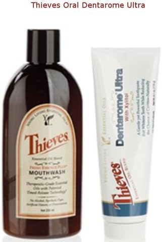 Young Living Essential Oils - Thieves Oral Care Kit Dentarome Ultra by Thieves Essential Oil