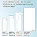 Alfamo Cooling Towel for Neck & Face - Blue, M - Sports Cool Rag Pad to Keep You Chilled