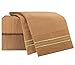 Nestl Split King Sheet Set - 1800 Ultra-Soft Microfiber Bed Sheets - Double Brushed - Deep Pockets - Easy Fit - 5 Piece Set - Bed Sheets & Pillowcases (Split King Size, Taupe)