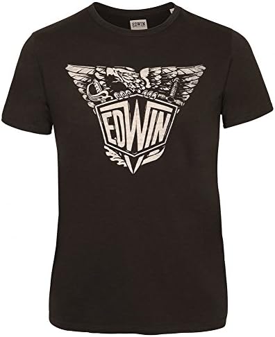 Edwin Denim Eagle T- Shirt XXLarge Washed Black Washed Black
