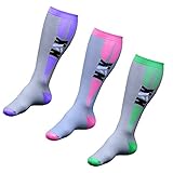 Graduated Compression Socks (Men and Women 1 pair) Best for Running, Nurses,