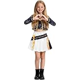 Alakee Girls 3PCS Fashion Stage Costume Outfits, 4-12 Years