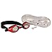 Bezzee-Pro Kids Swimming Goggles (Red Clear Lens)