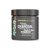 Natural Whitening Tooth & Gum Powder with Activated Charcoal (2.75 oz) (Spearmint)