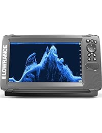 Lowrance HOOK2   Localizador de peces con transductor SplitShot y tarjeta de mapa US Canada Navionics+, 9 pulgadas