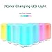 Leknes Essential Oil Diffuser, 120ml Diffuser with 2 Pack Aromatherapy Diffuser Portable Ultrasonic Cool Mist Humidifier with Mist Mode Adjustment,7 LED Colors and Waterless Auto Shut-Off for Home