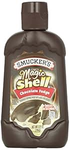 Smucker's, Magic Shell, Ice Cream Topping, Chocolate Fudge, 7.25oz Bottle (Pack of 3)