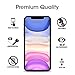 amFilm OneTouch Glass Screen Protector for iPhone 11 / iPhone XR (2 Pack)