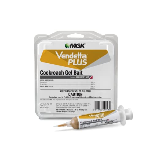 MGK Vendetta Plus Cockroach Gel Bait | 4 x 30 Gram Tubes