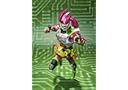 Tamashii Nations S.H.Figuarts Ex-Aid Mighty Gamer Level 2-20 Kamen Rider Kicks Ver-Action Figure, Multi