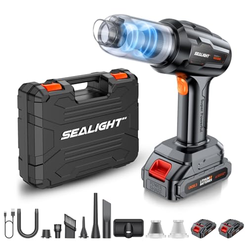 Schnäppchen-Jäger! Hammer-Deal: SEALIGHT Handstaubsauger Akku,... für schmale 69,99€ ergattern. Ab zum Shop!