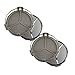 Mangocore 4pcs For Mercedes 75mm Silver Hub Cap Cover Car Logo Emblem Chrome Wheel Center for Benz A B C CLA CLS G M R S Center Cap badge