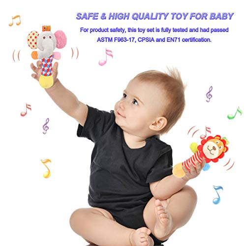 Wrist Rattles Foot Finder Rattle Sock Baby Toy,Rattle Toy,Arm Hand