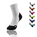 NIcool Running Tennis Socks for Men&Women Athletic Outdoor Colorful Ankle Socks,1-4 Pairs