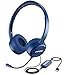 Mpow 071 USB Headset/ 3.5mm Computer Headset with Microphone Noise Cancelling, Lightweight PC Headset Wired Headphones, Business Headset for Skype, Webinar, Cell Phone, Call Center
