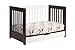 Babyletto Mercer 3-in-1 Convertible Crib with Toddler Bed Conversion Kit, Espresso / White