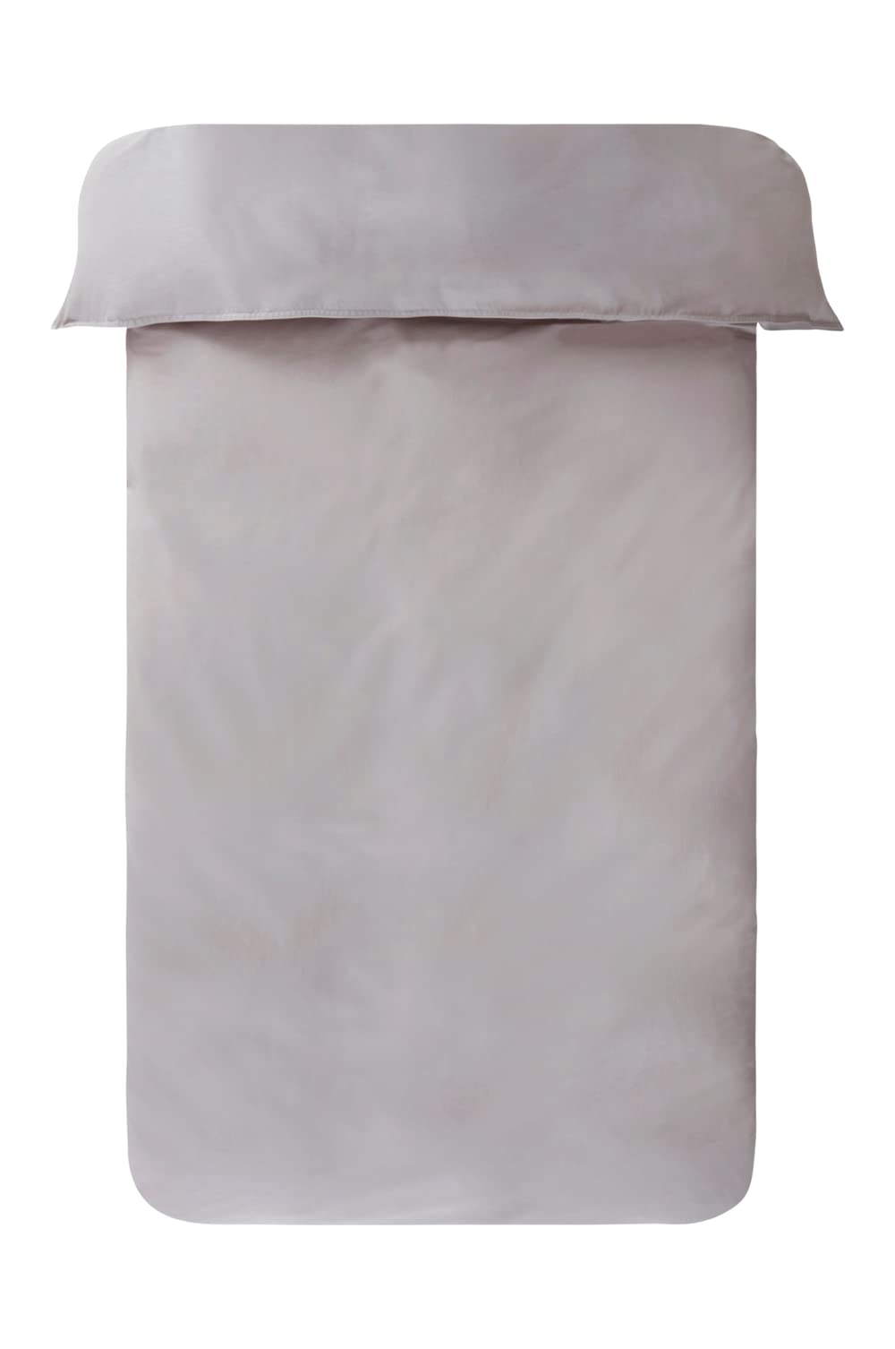 Jotex Zack Limited Duvet Cover Organic Cotton GOTS Certified Duvet Cover Set - Light Grey, 220 x 200 cm