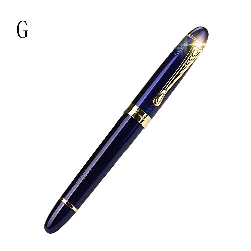 Glumes Fountain Pen Ink Storing, Fine Nib Writing Calligraphy Pen Scribe Tool Office Stationary School Supplies Creative Gift Pen for Kids, Toddlers, Child, Adults