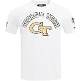Pro Standard Mens Georgia Tech Classic Chenille Short Sleeve Tee White M