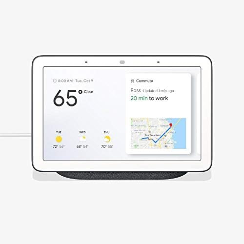 Home Hub with Voice-Activated Assistant - 7" Smart Touchscreen (Charcoal Gray)