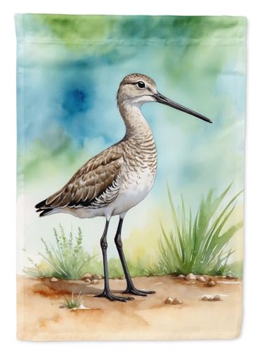 Caroline's Treasures Western Willet Bird Garden Flag Mailbox Flag Decorative Ya…