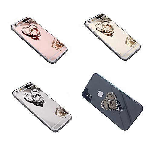 Unicorn Phone Ring Holder,360° Rotation Universal Mobile Phone Finger Ring Stand Grip(4pack)