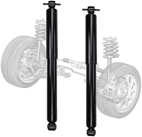 Vehicle Wings Brand Fit 4WD 99-00 Cadillac Escalade &amp; Chevy GMC 92-99 K1500 K2500 Suburban &amp; 95-99 Tohoe &amp; 95-00 Yukon &amp; 96-13 Express Savana 2500 Set of 2 Rear Right+Left Gas Strut Shock Absorber