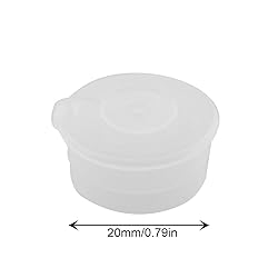 JCBIZ 24pcs Press in Bottle Adapter with Lid 24mm