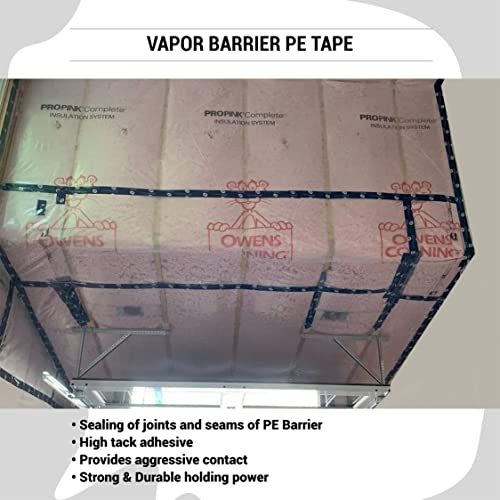 Tuck Tape Construction Sheathing Tape, Vapor Barrier PE Tape, Epoxy