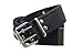 Double Grommet Cargo Belt 1-3/4 Wide Heavy-Duty Cotton Gunmetal Buckle