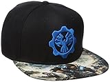 Bioworld Men's Gears of War 4 Snapback Cap, Black, One Size