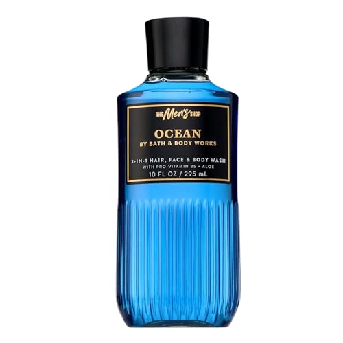 Bath & Body Works 3-in-1 Wash for Men, Ocean, 10 fl oz, 1 Pack 41vpx+vdz9L