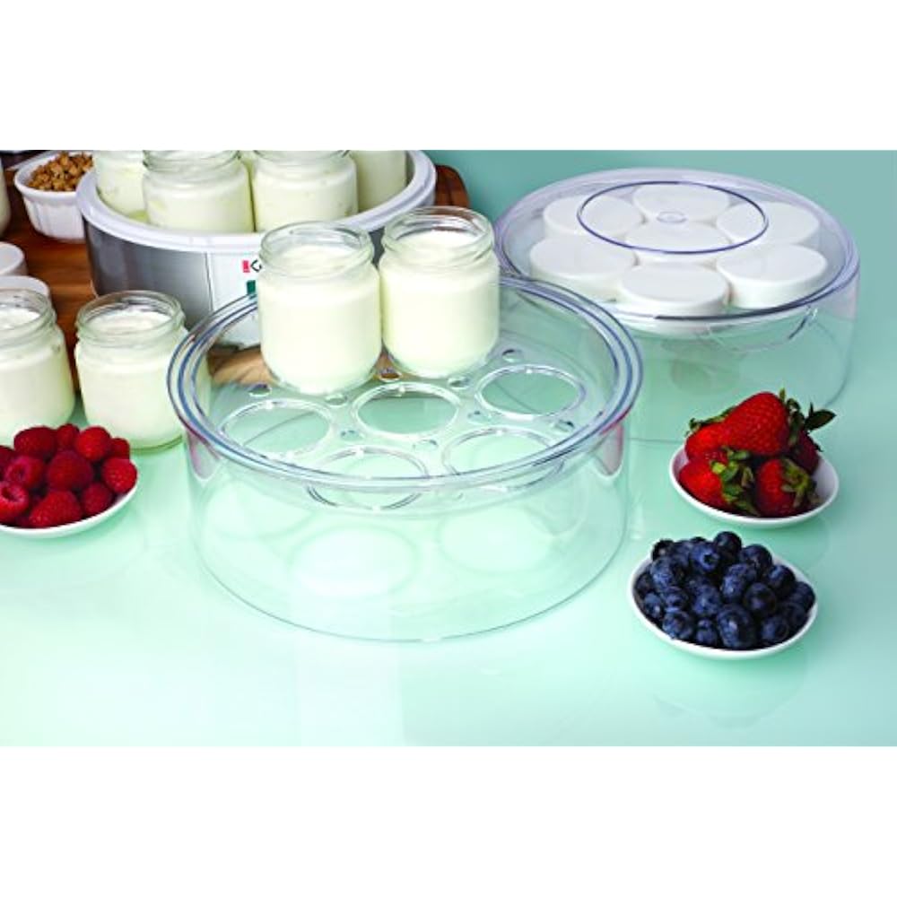 Euro Cuisine Expansion Tray For Electronic Yogurt Maker Cuisinart White