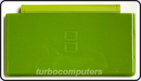 Lime Green - Nintendo DS Lite Complete Full Housing Shell Case Replacement Repair w/ Hinge Set