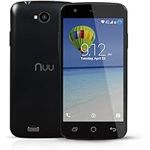 NUU Mobile NU2S 4.5" qHD Android Lollipop 4G Smartphone (Black)