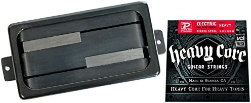 Lace Deathbucker Humbucker Pickup - Black Ring w/Heavy Core Strings