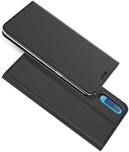 Samsung Galaxy A7 (2018) Case, PU Leather Case Wallet-Book Case Premium Leather Wallet Flip Case Cover Folio Soft TPU Case with[Card Slots][Kickstand] [Magnetic Closure][Drop Resistance]Stand Flip Wallet Case for Samsung A7 (2018)（Black）