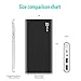 JETech 10,000mAh Portable External Power Bank, Battery Charger, 2-Output, Black