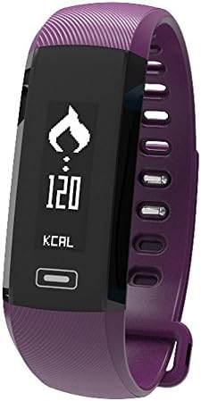 FROMPR Smart Bracelet, M2 Bluetooth Smartband Sports Pedometer Fitness Tracker Wrist Band For IOS Android iPhone Samsung (purple)