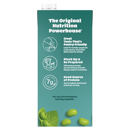 SILK SOYMILK, UNSWEETENED, 1 QUART