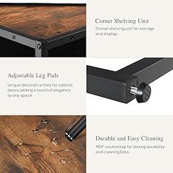 DWVO 3-Pieces Dining Room Table Set for 4 People