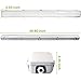 Hykolity 4FT LED Vapor Tight Light, 40W 4400lm Vapor Proof Parking Garage Light Fixture, [80W Equivalent] 5000K, Waterproof Shop Light for Cold Storage Warehouse, Car wash - 4 Pack