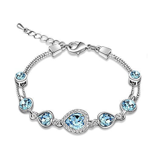 Mother s day gift women heart shaped swaroski elements …