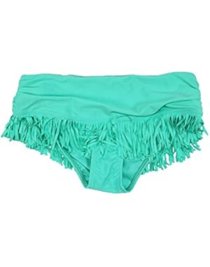 Jessica Simpson Fringe Swim Skirt Bikini Bottom Separates
