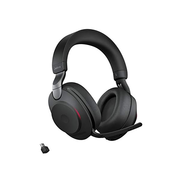 Jabra-Evolve2-85-Wireless-PC-Headset--Noise-Cancelling-UC-Certified-Stereo-Headphones-With-Long-Lasting-Battery--USB-C-Bluetooth-Adapter--Black Jabra Evolve2 85 Wireless PC Headset – Noise Cancelling UC Certified Stereo Headphones With Long-Lasting Battery – USB-C…