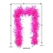 Kicko Mini Marabou Feather Boas - 12 Pack of 44 Inches - Assorted - for Halloween Costumes, Kids, Props, and Party Favors